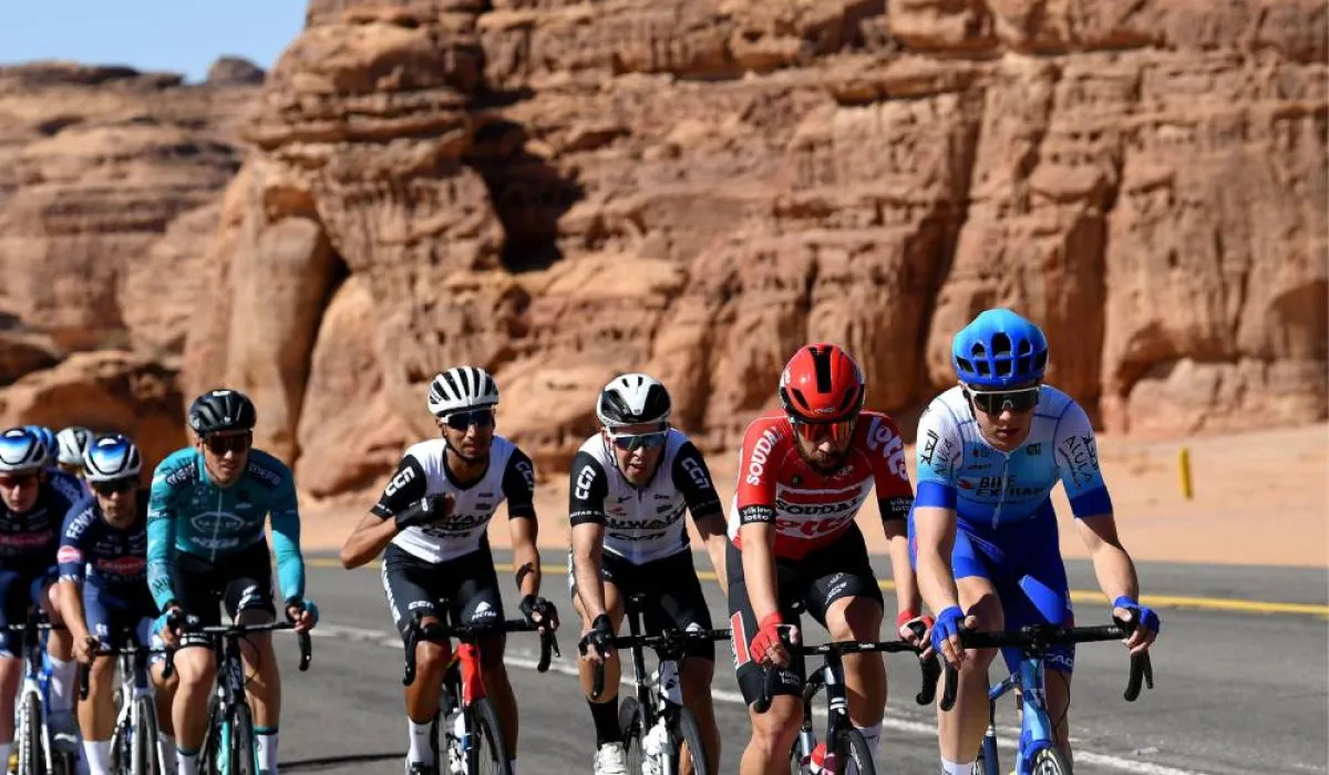 المرحلة الرابعة من سباق طواف السعودية 2022 للدرّاجات الهوائية