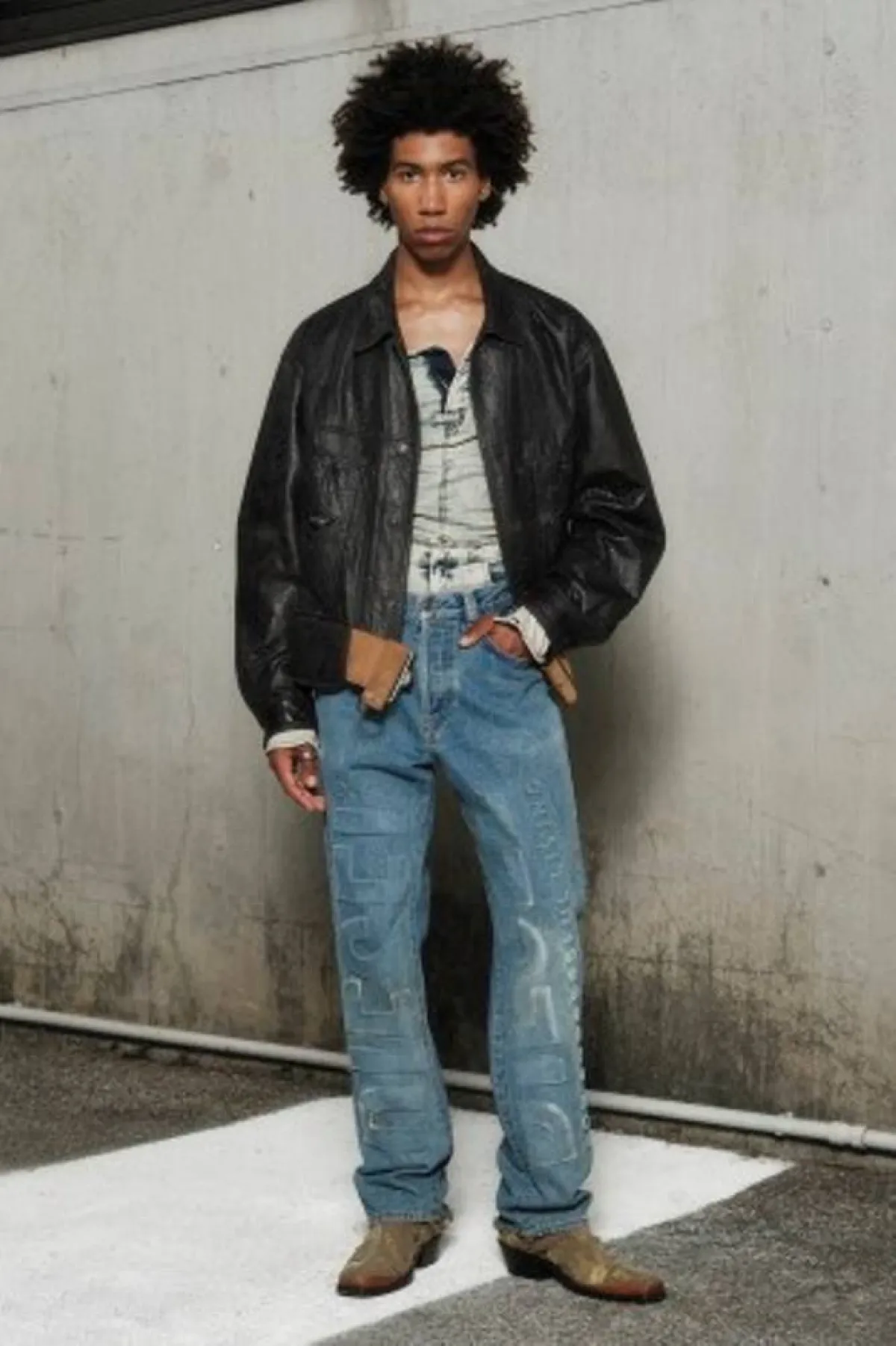 إطلالات بالجينز للرجل من ديزل  Diesel