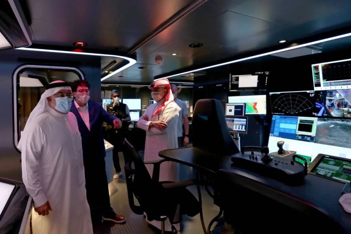 مركز تنمية الحياة الفطرية يطلق سفينتي "أوشن إكسبلورر" و"العزيزي" لاستكشاف البحر الأحمر - الصورة من حساب المركز على تويتر