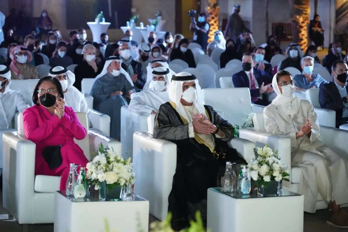 انطلاق فعاليات الدورة العاشرة من مهرجان رأس الخيمة للفنون البصرية - الصورة من الحساب الرسمي للمكتب الإعلامي لحكومة رأس الخيمة على تويتر