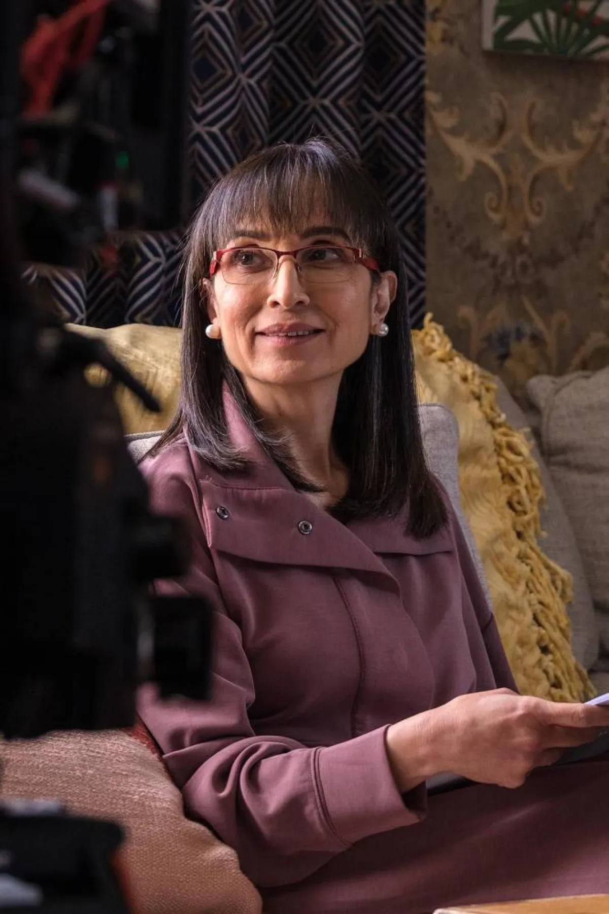 شيرين باوزير  في  مسلسل جميل جداً - الصورة من المسؤول الإعلامي لمجموعة mbc