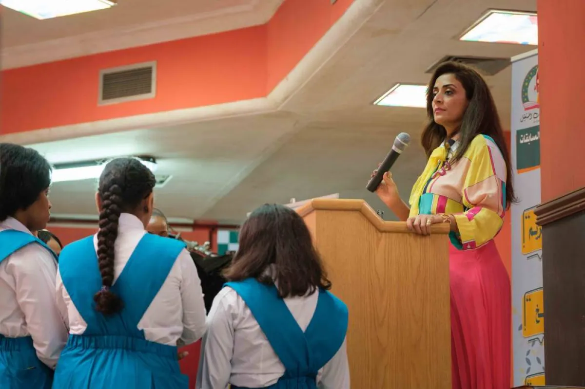 ريم الحبيب في  مسلسل جميل جداً - الصورة من المسؤول الإعلامي لمجموعة mbc