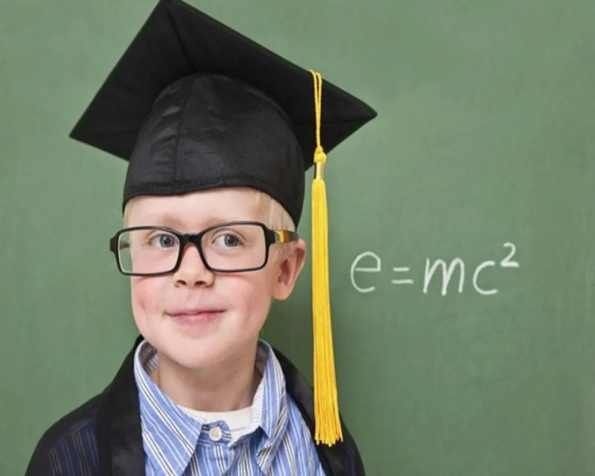 صورة لطفل صغير موهوب