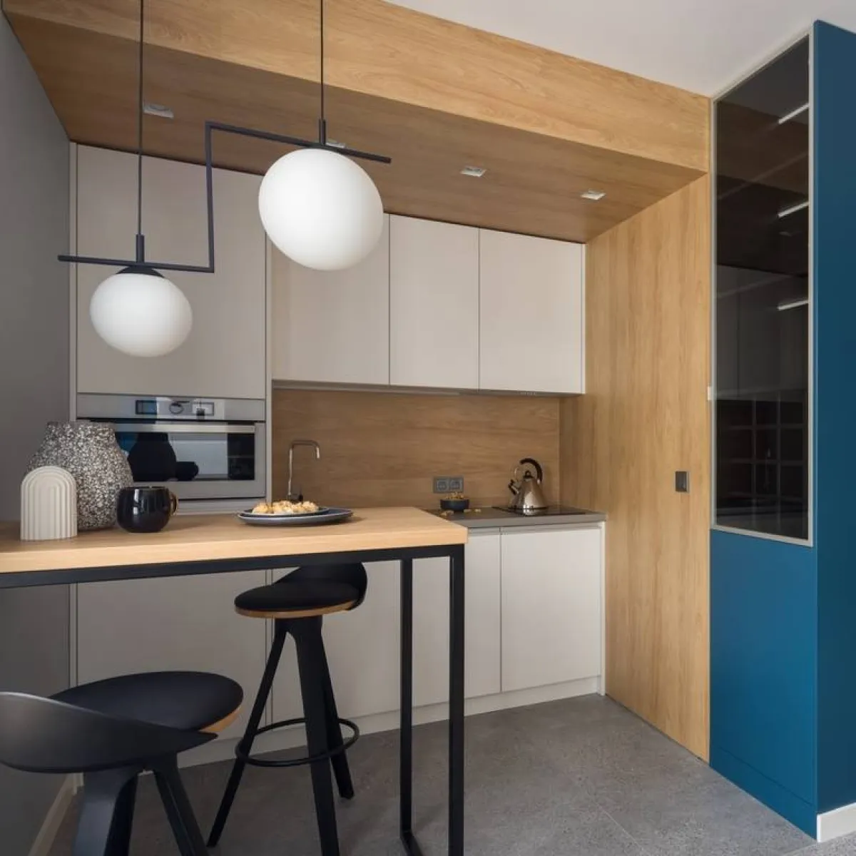 الإضاءة في المطبخ متعدّدة المصادر