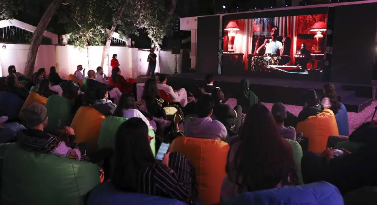 جانب من احتفالية الأمس لحفل إطلاق المسلسل السعودي جميل جداً -  الصورة من المسؤول الإعلامي لمجموعة mbc