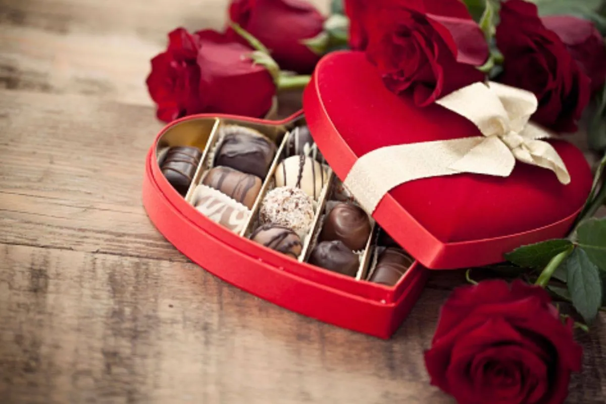 علبة الشيكولاتة