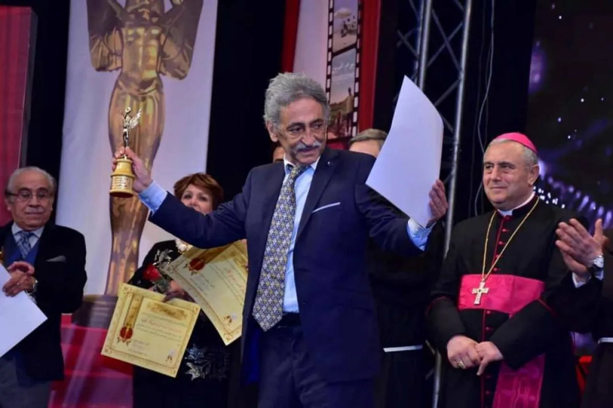 أحمد يحيى - الصورة من حساب المركز الكاثوليكي على الفيس بوك