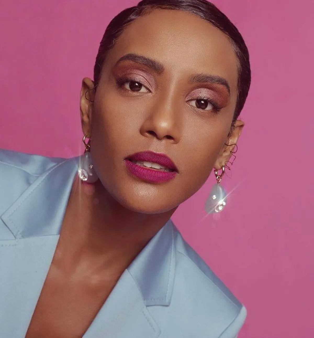 أقراط Taís Araújo-الصورة من حساب النجمة على انستغرام