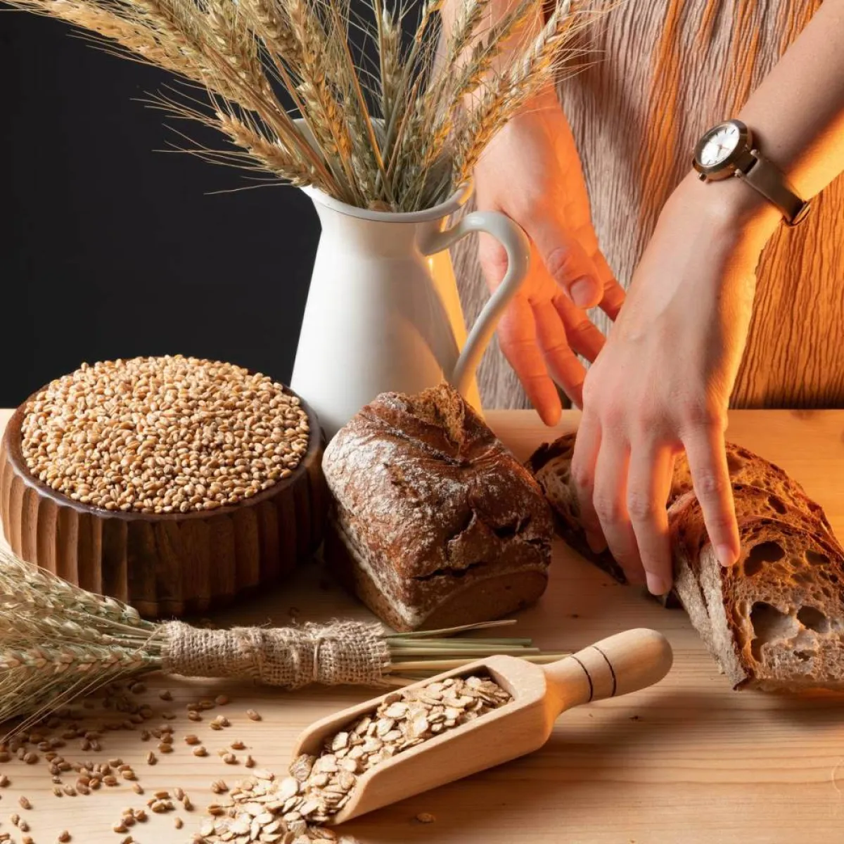 صورة تعبر عن دقيق الدُّخن