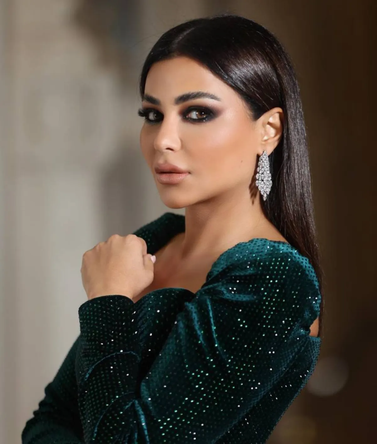 مكياج مهيرة عبد العزيز ليوم الحب