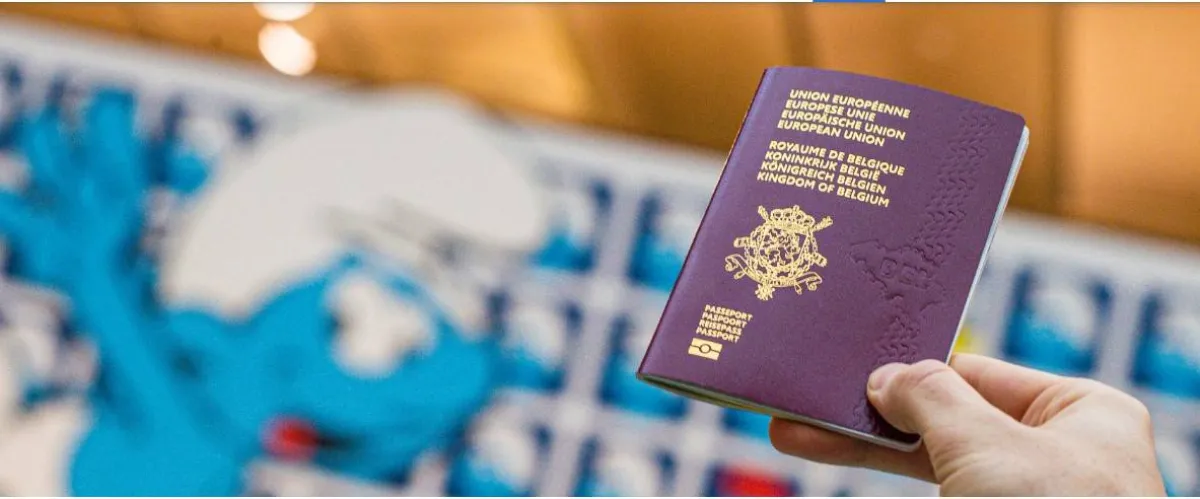تصميم جواز السفر البلجيكي