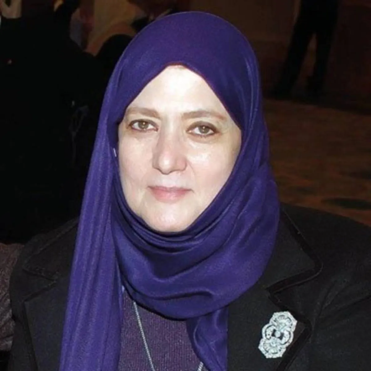 الفنانة المعتزلة شمس البارودي -  الصورة من حساب ابنها عمر على انستغرام