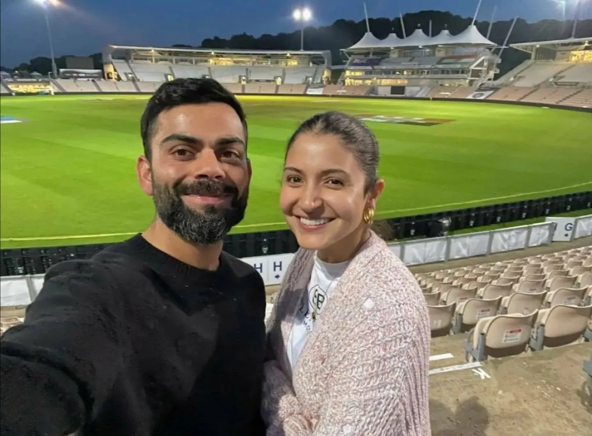 أنوشكا شارما وفيرات كولي- الصورة من حساب أنوشكا شارما على إنستغرام