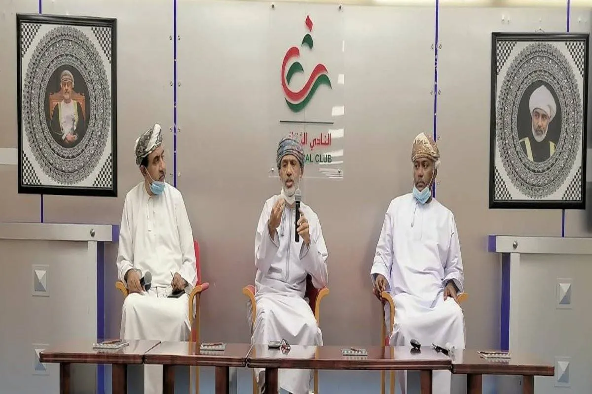 لقطة من المؤتمر الصجفي - المركز الاعلامي لمهرجان سينمانا