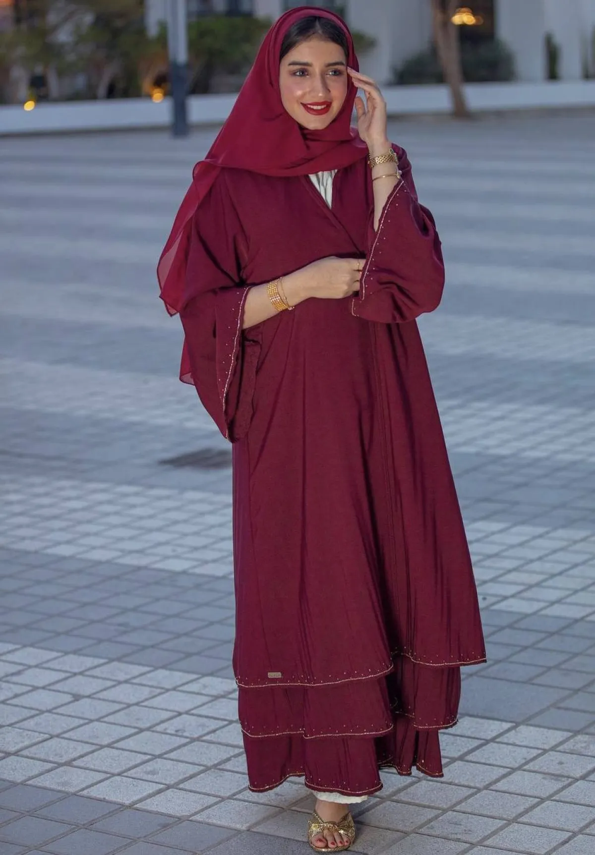 عباية شيفون