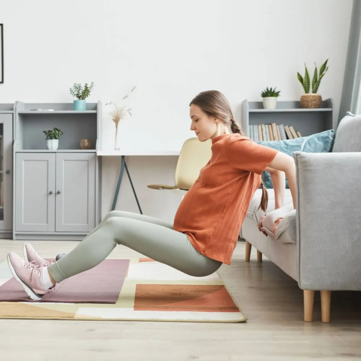 صورة لحامل تتريض