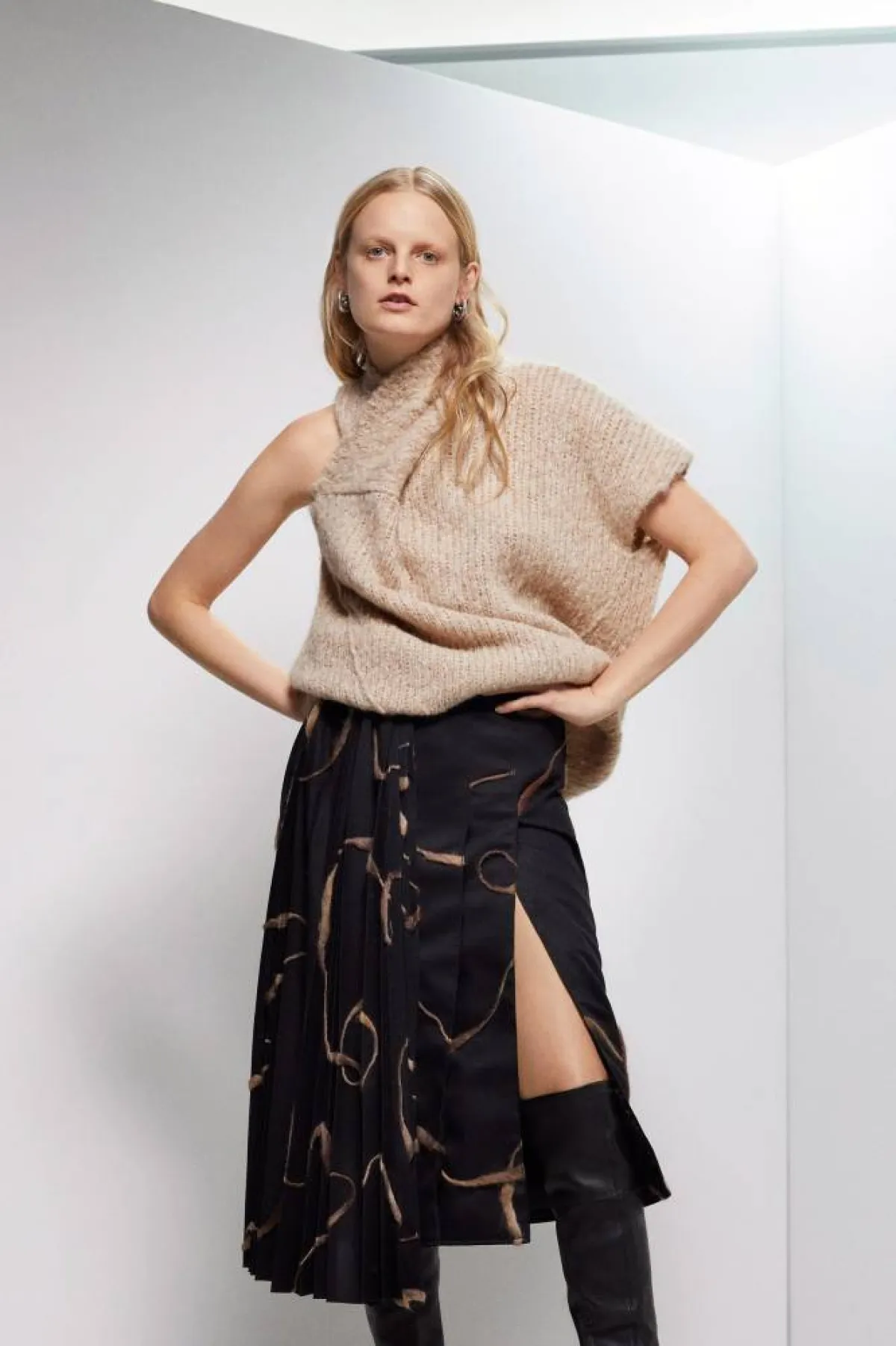 موديلات تنانير ميدي