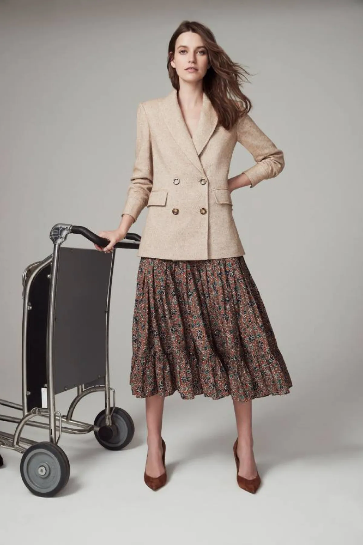 موديلات تنانير ميدي