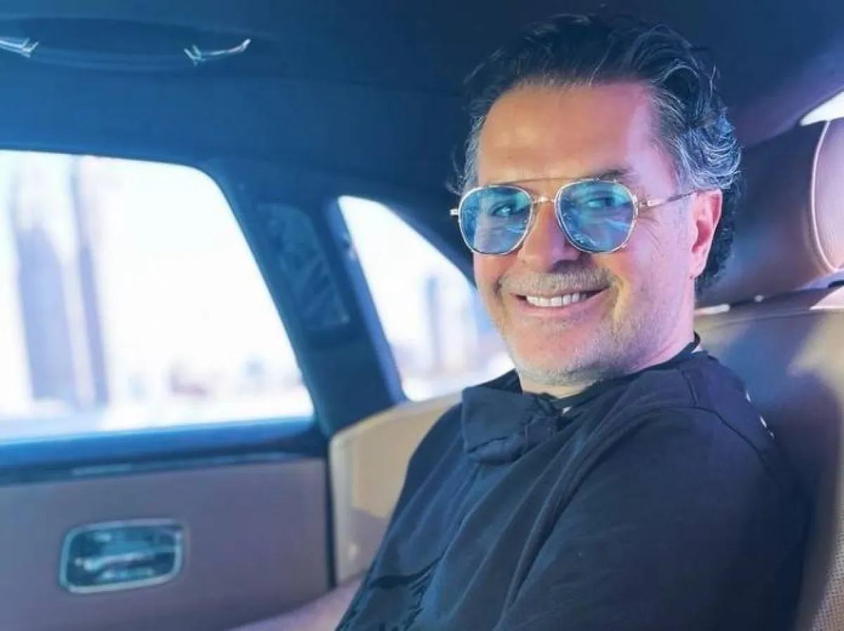 راغب علامة - الصورة من حسابه على انستغرام