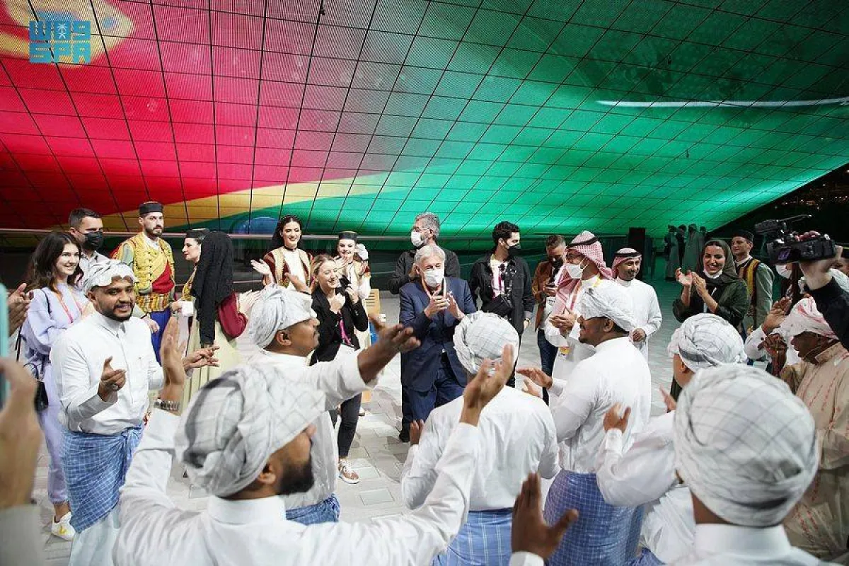 جناح المملكة في إكسبو دبي 2020 - الصورة من واس