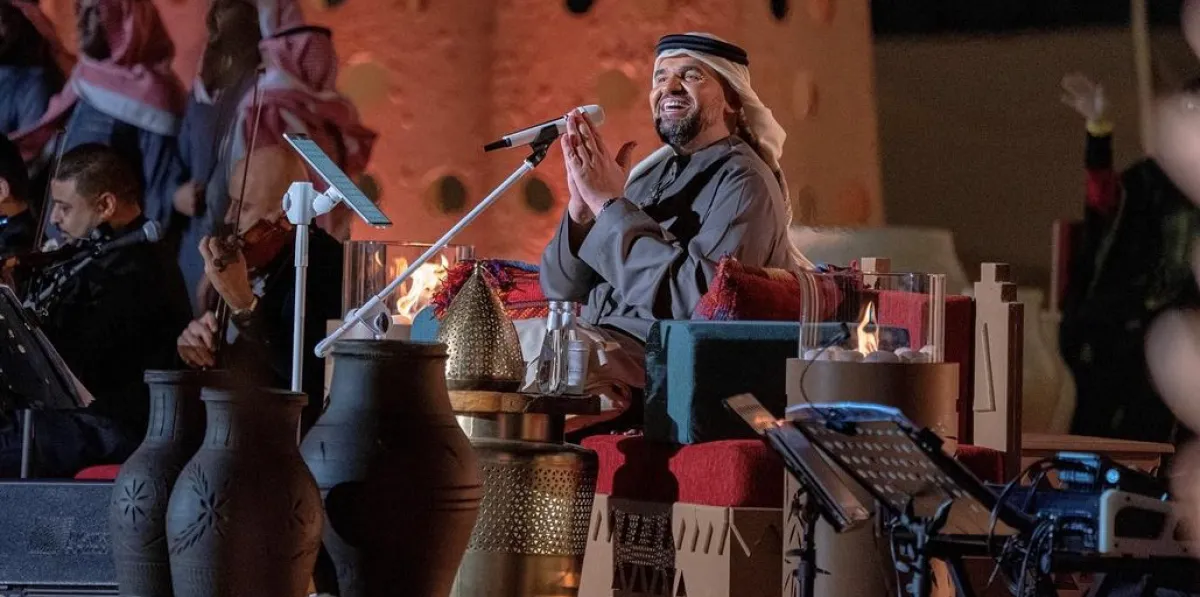 حسين الجسمي- الصورة من حسابها على الانستغرام