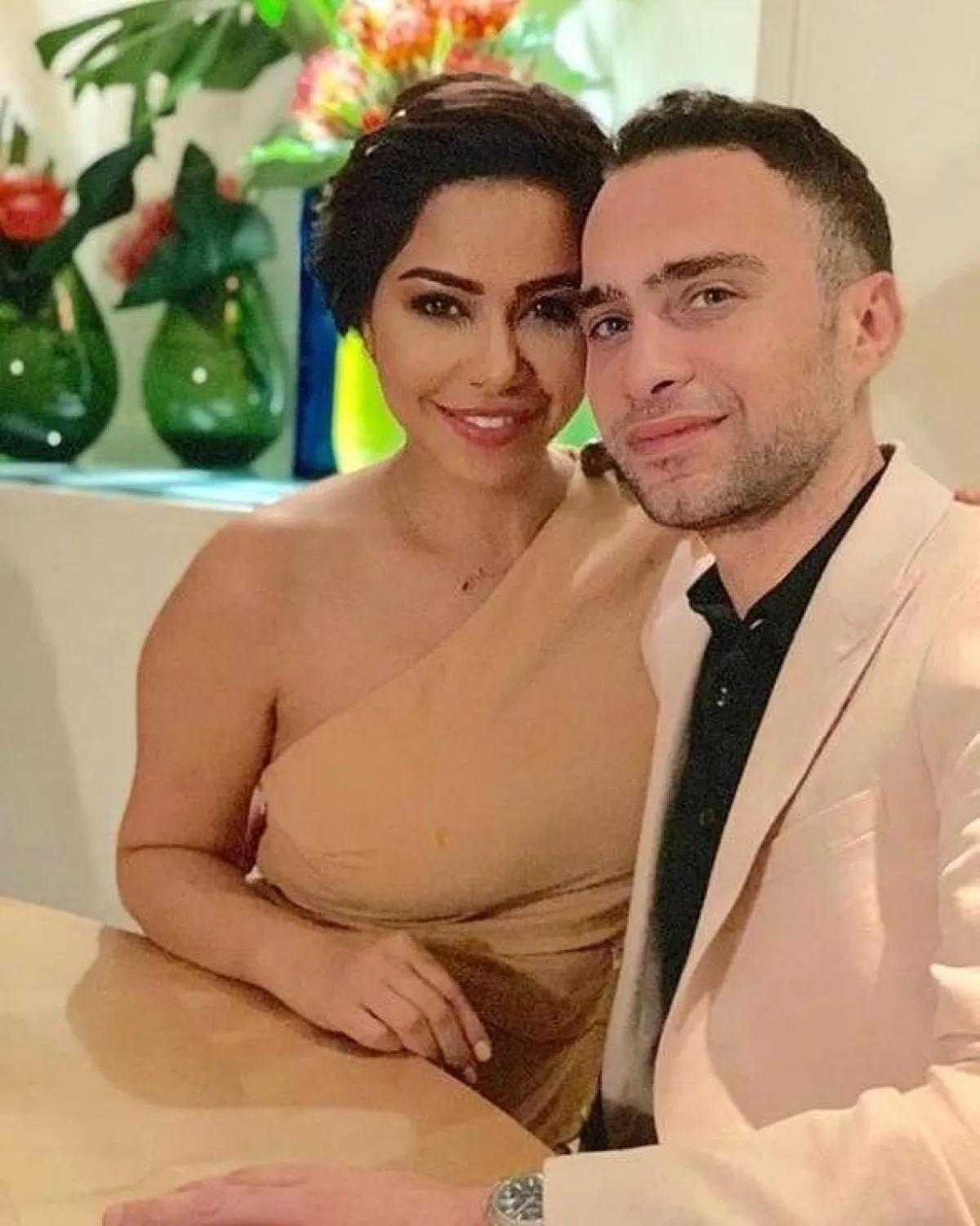 شيرين وحسام حبيب - الصورة من حسابها على انستغرام