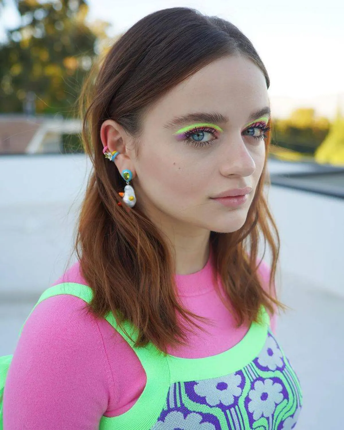 Joey King-الصورة من حساب منسقة المظهر Jared Eng على انستغرام 