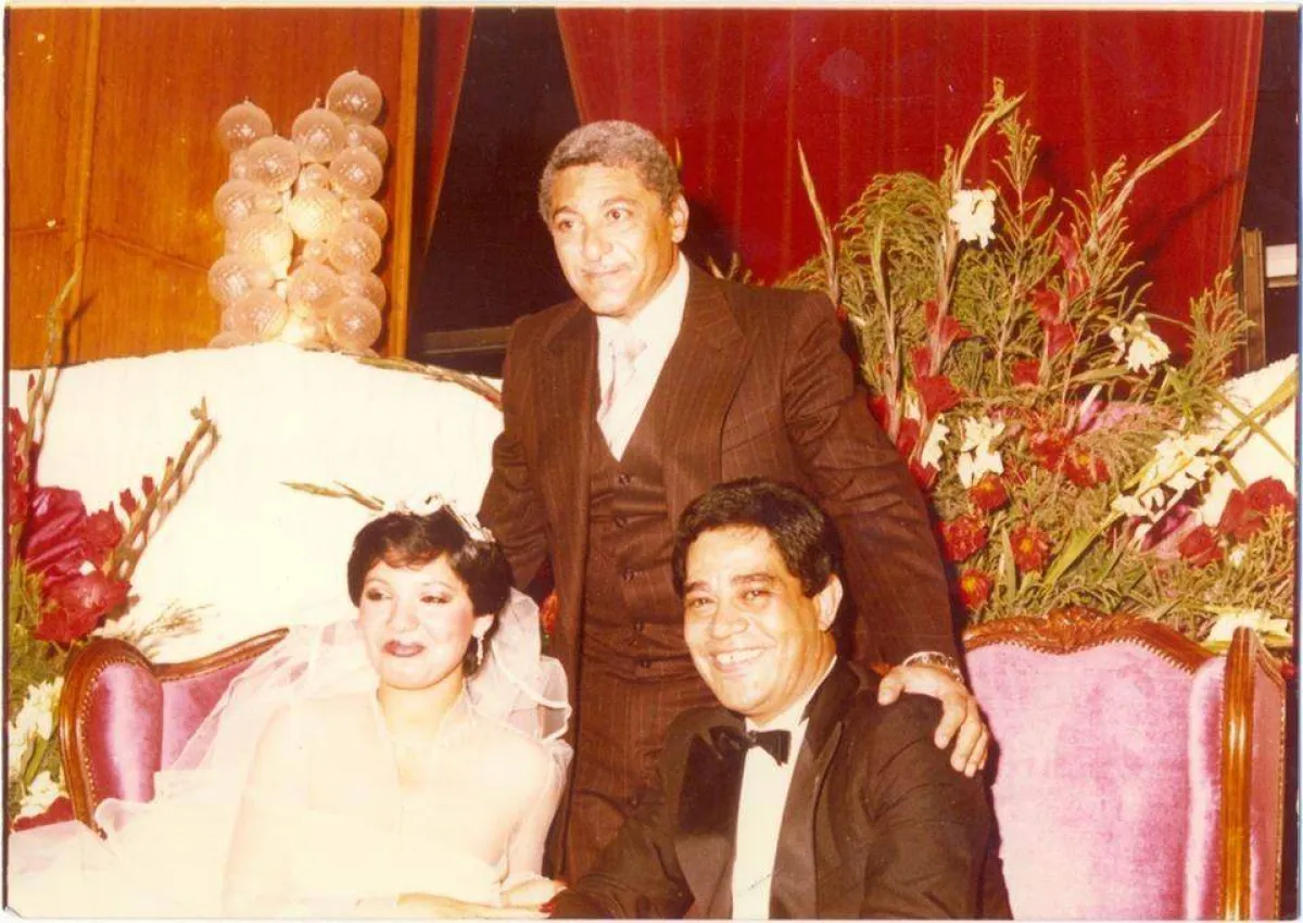 محرم فؤاد وعايدة رياض - الصورة من حساب عايدة رياض على انستغرام