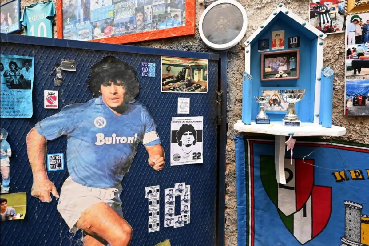 صورة من داخل متحف مارادونا