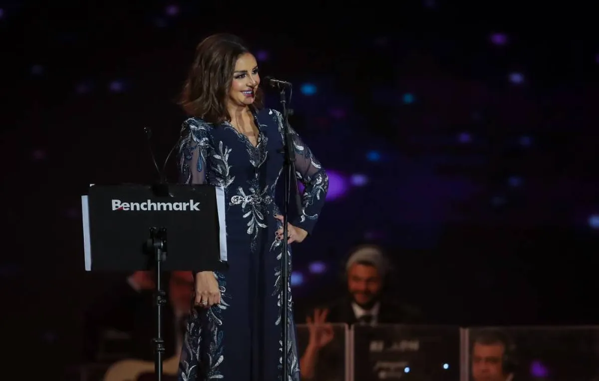 أنغام - الصورة من المركز الإعلامي لبنش مارك 