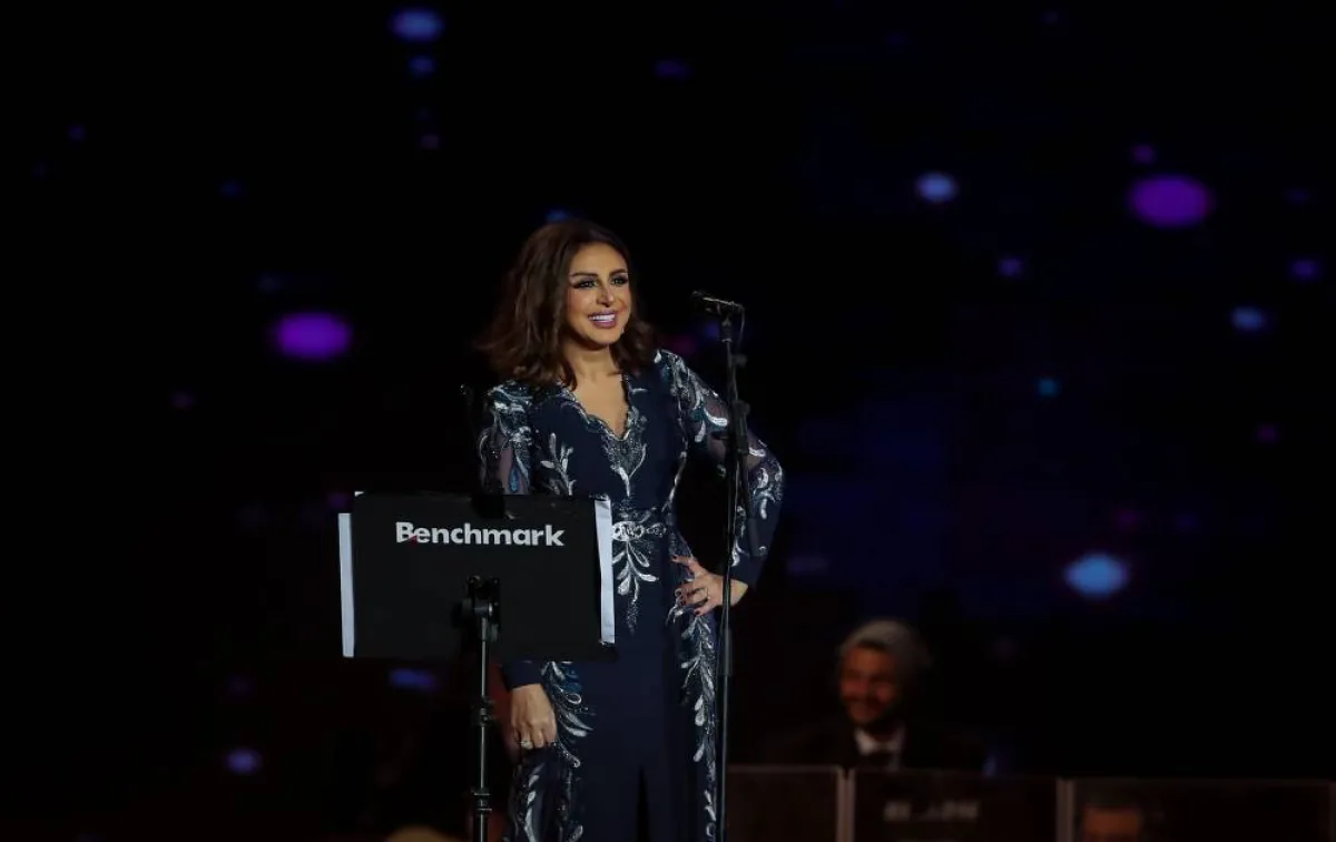 أنغام - الصورة من المركز الإعلامي لبنش مارك 