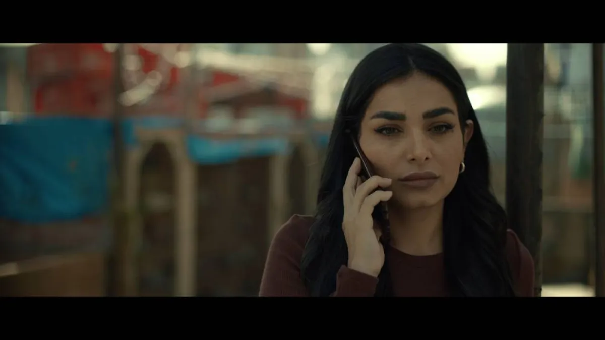  رشا بلال في مشهد من مسلسل الوسم -  الصورة من المسؤول الإعلامي لمجموعة الـmbc