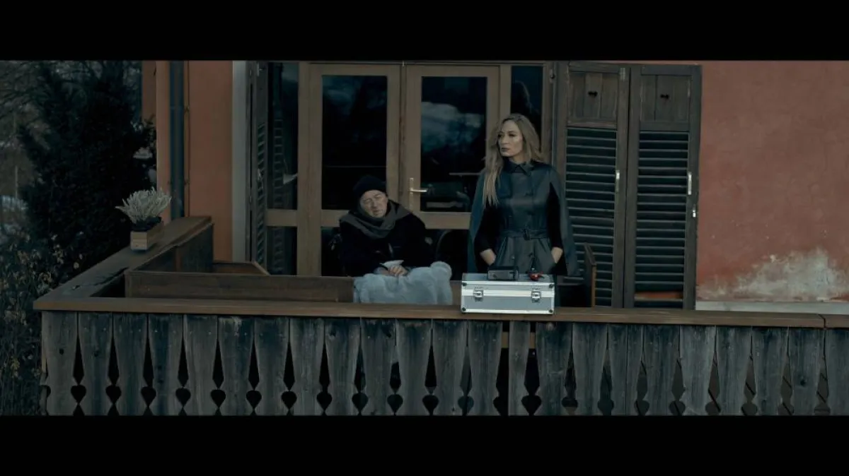 ميرفا القاضي في مشهد من مسلسل الوسم -  الصورة من المسؤول الإعلامي لمجموعة الـmbc