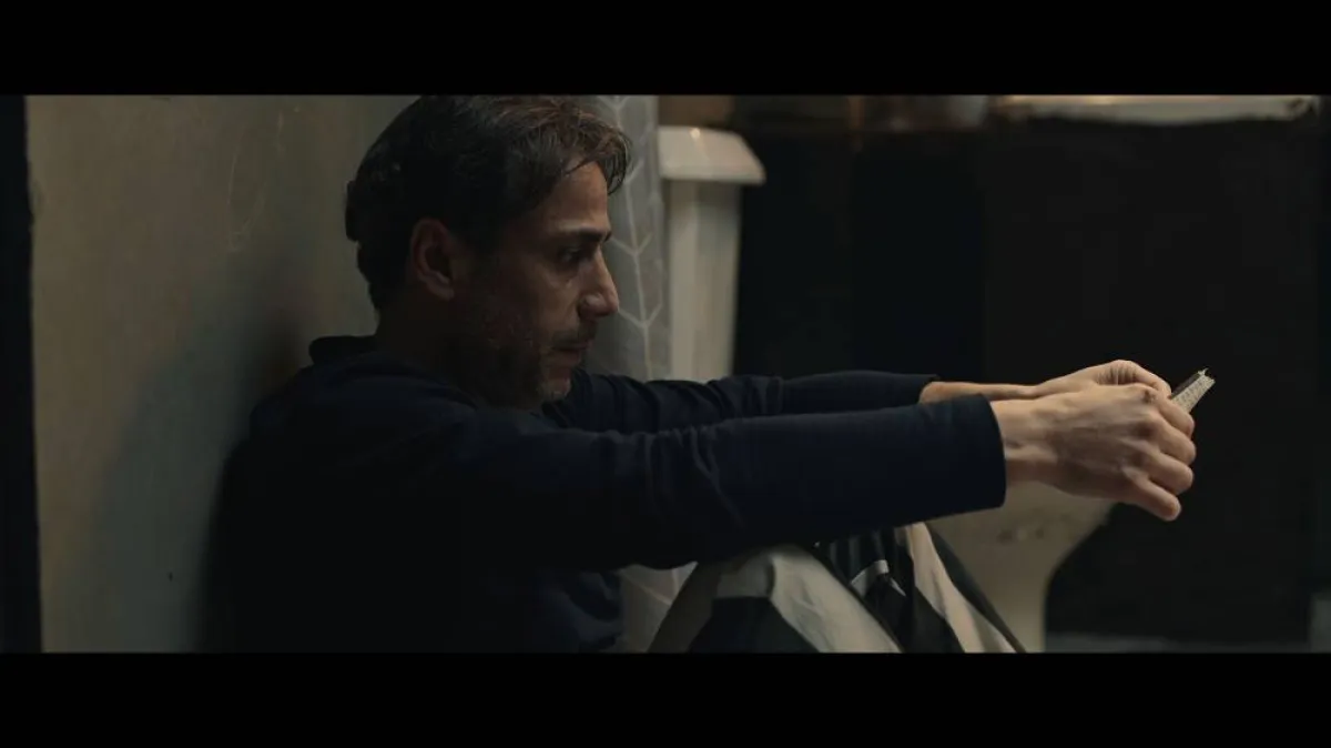 مهند قطيش في مشهد من مسلسل الوسم -  الصورة من المسؤول الإعلامي لمجموعة الـmbc