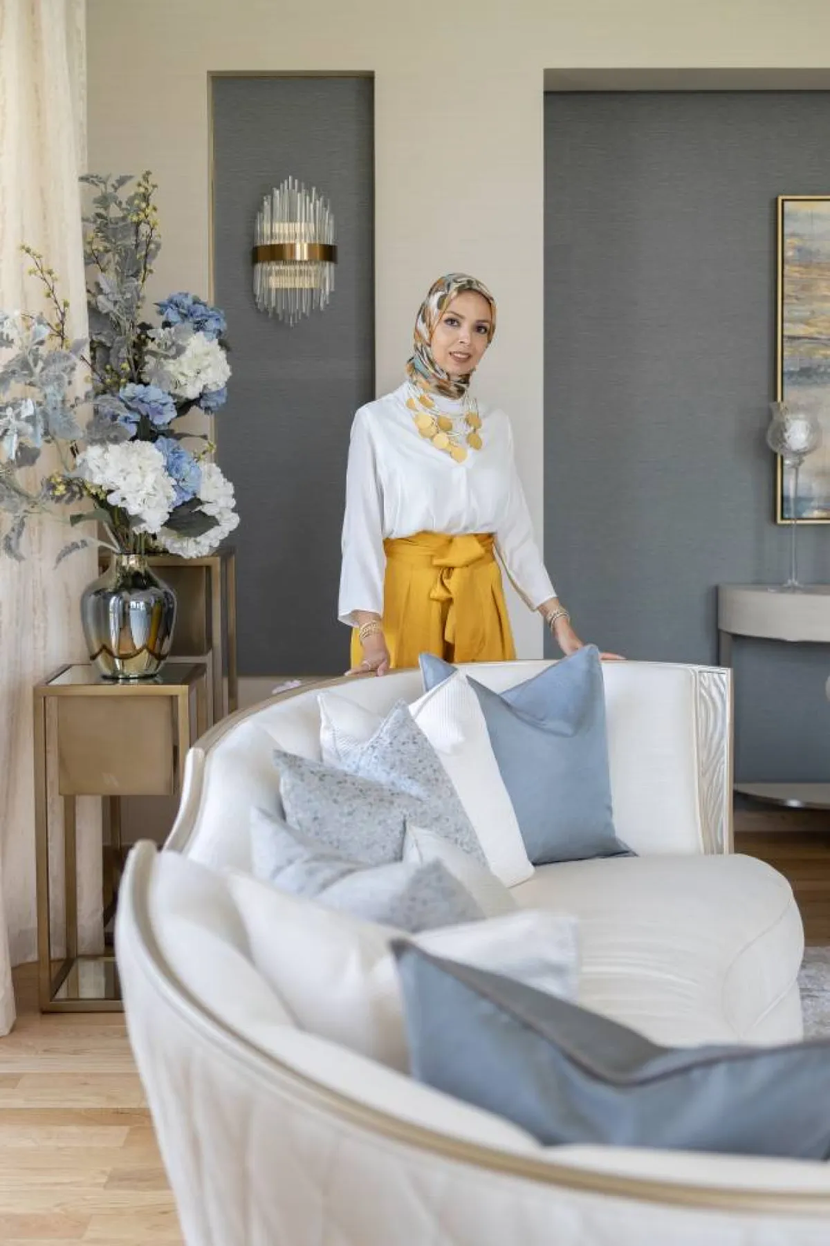 مهندسة الديكور سارة خميس