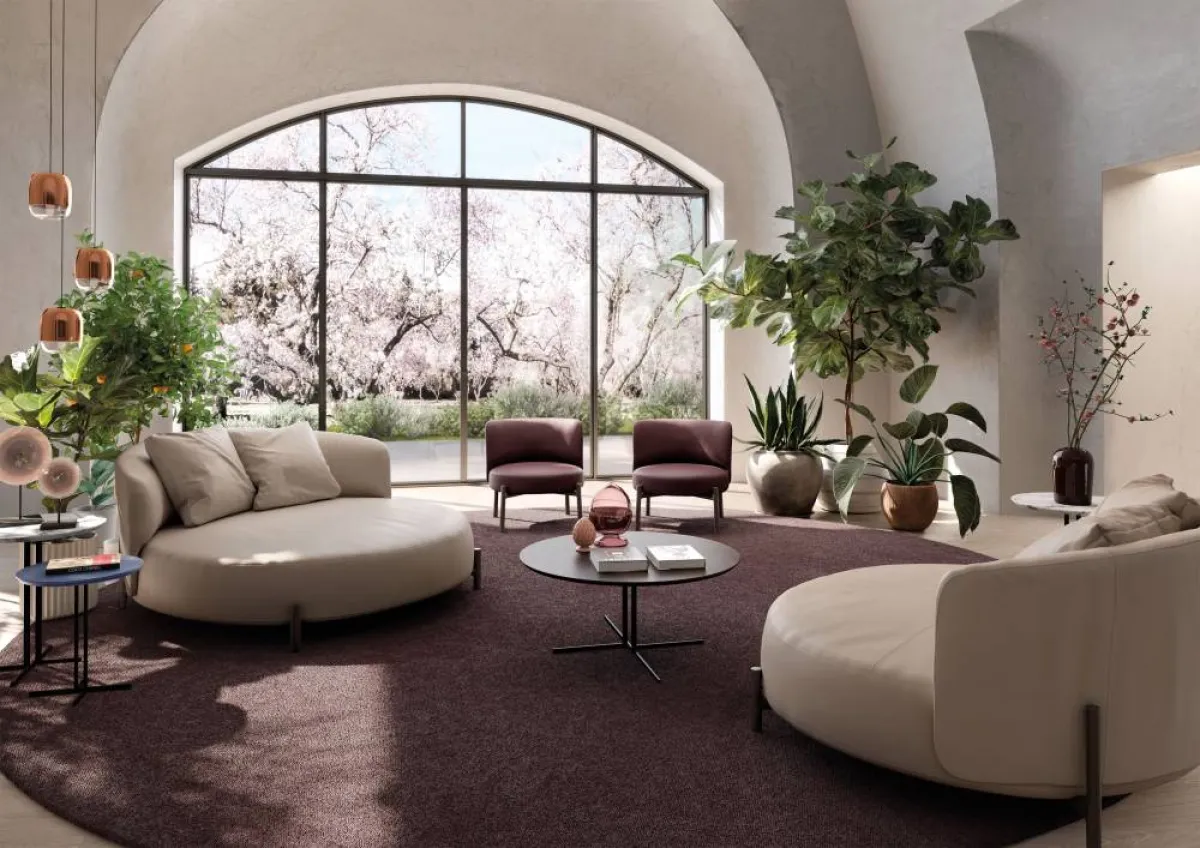 الأشكال المنحنية رائجة أخيراً في عالم المفروشات