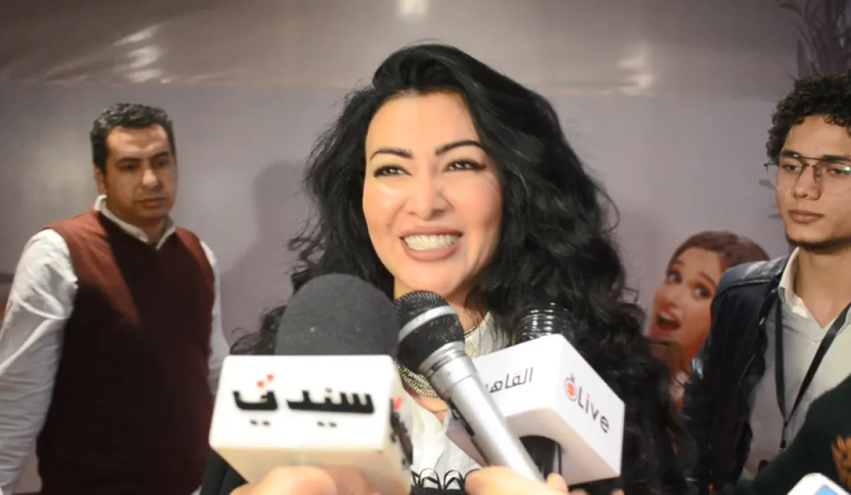 ميرهان حسين خلال لقائها بكاميرا سيدتي - الصورة خاصة بسيدتي