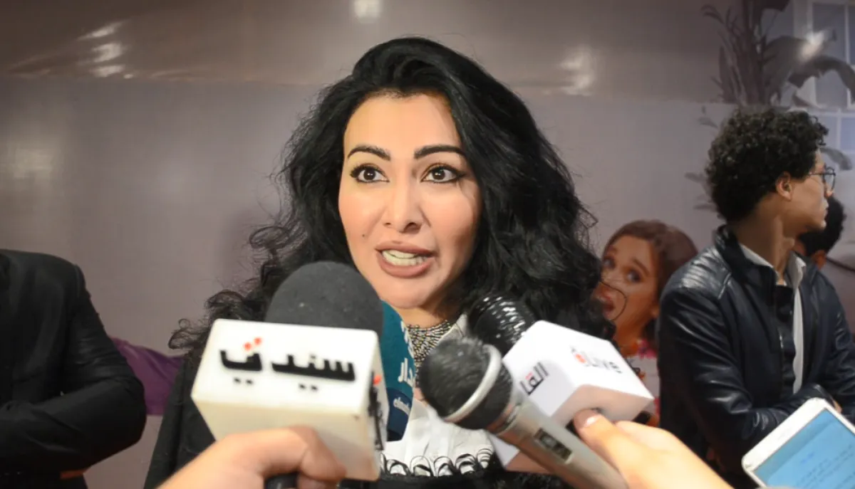 ميرهان حسين خلال لقائها بكاميرا سيدتي - الصورة خاصة بسيدتي