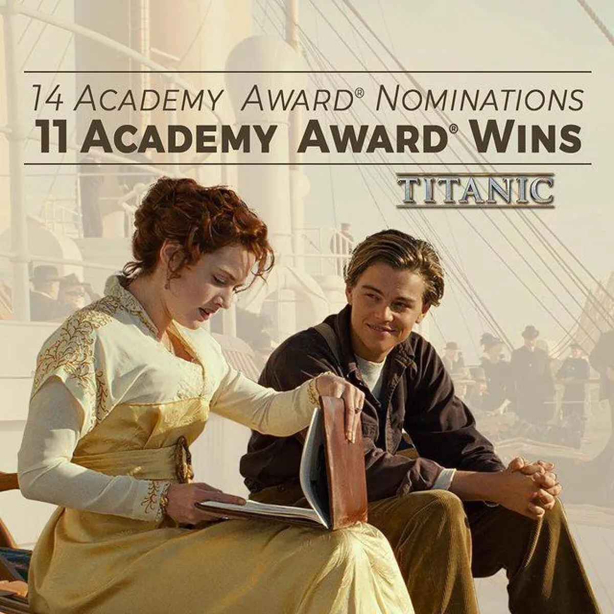 فيلم Titanic- الصورة من موقع الفيلم على إنستغرام