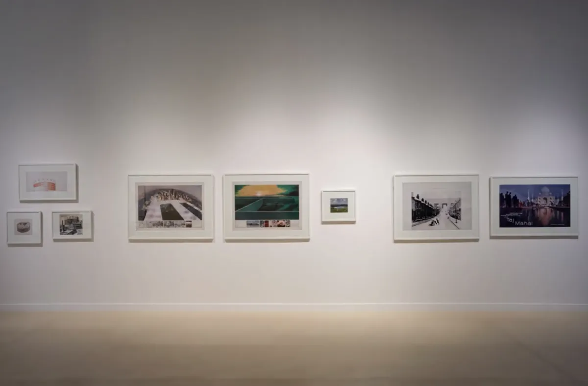 الأعمال الهندسية لسوبر استديو في بينالي الدرعية - الصورة من حساب بينالي الدرعية على تويتر