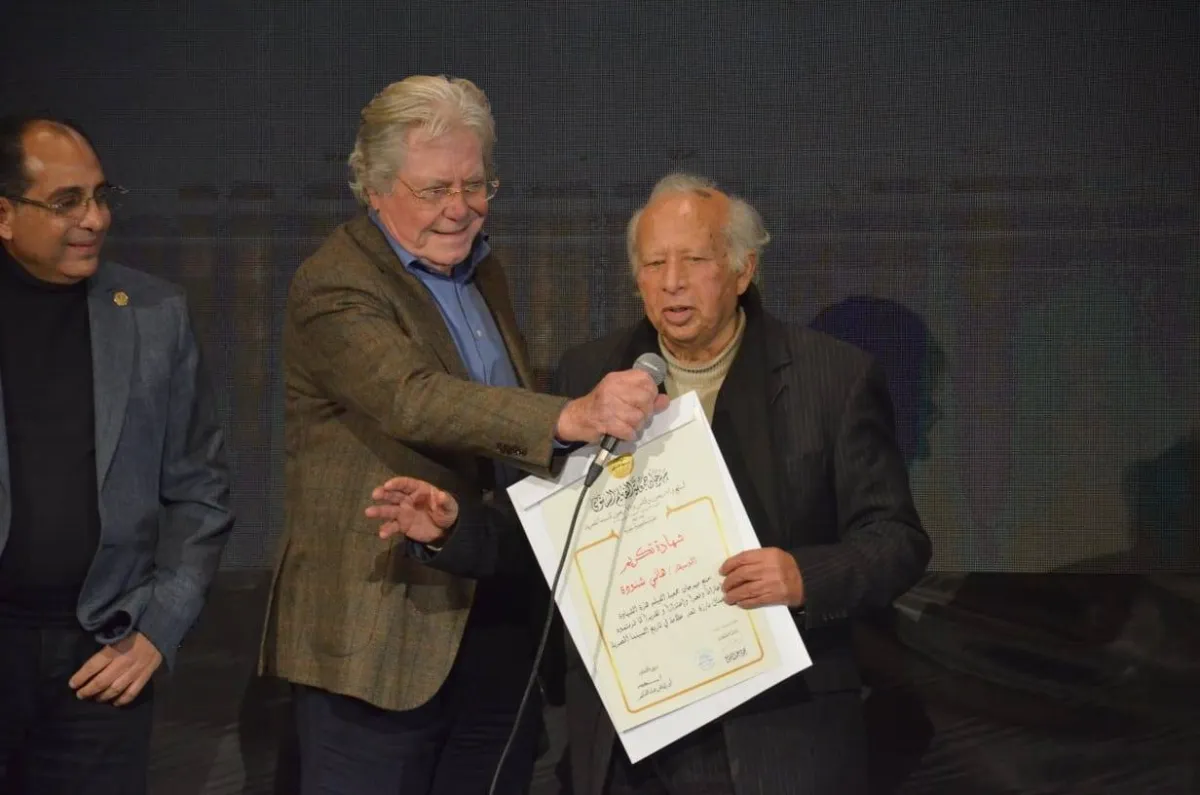 تكريم الموسيقار هاني شنودة من جمعية الفيلم - تصوير محمد عربي