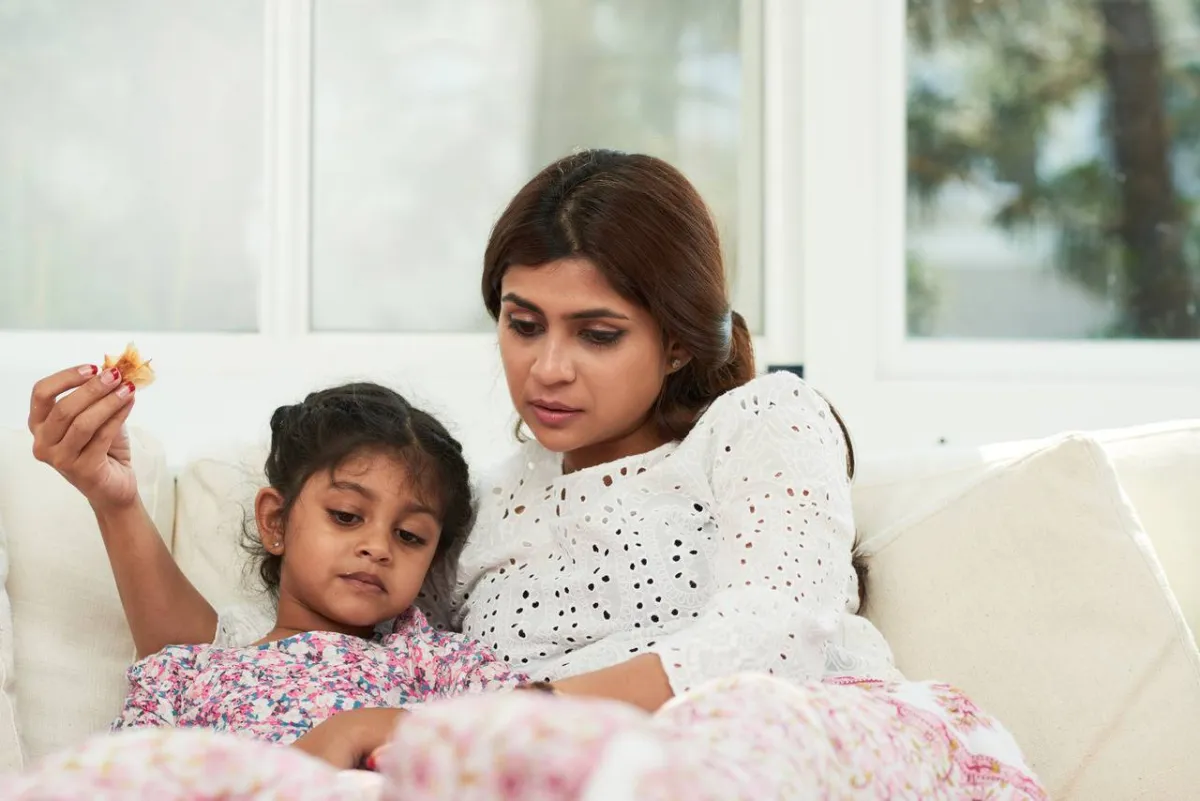 صورة طفل مصاب بالجفاف