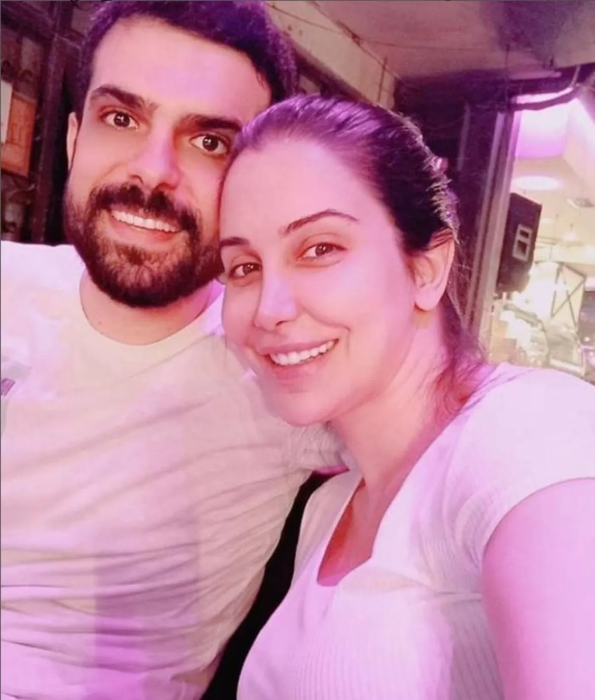 يزن الخليل و حلا رجب - الصورة من حساب حلا على انستغرام 