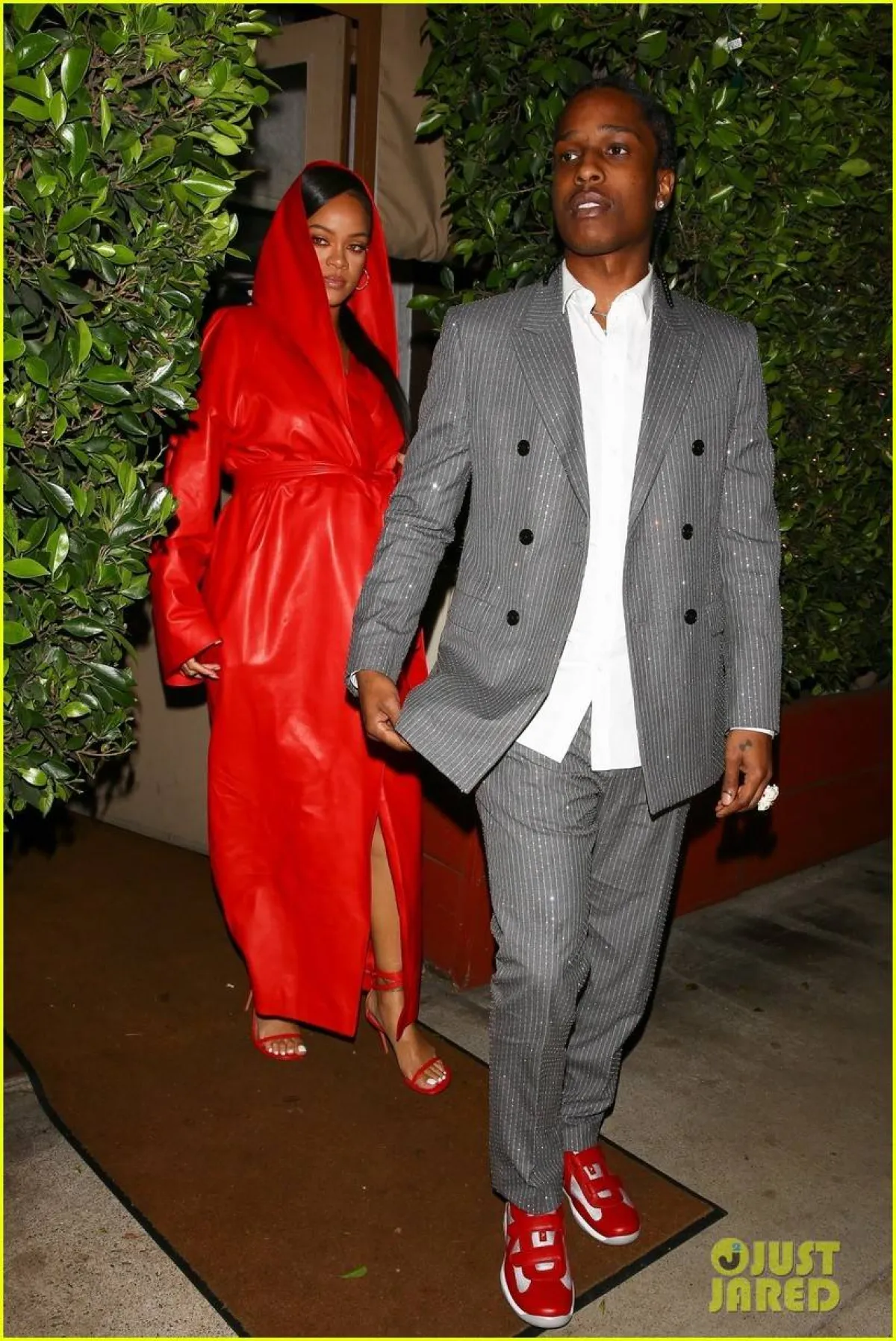 ريهانا وحبيبها أساب روكي - الصورة من موقع Just Jared