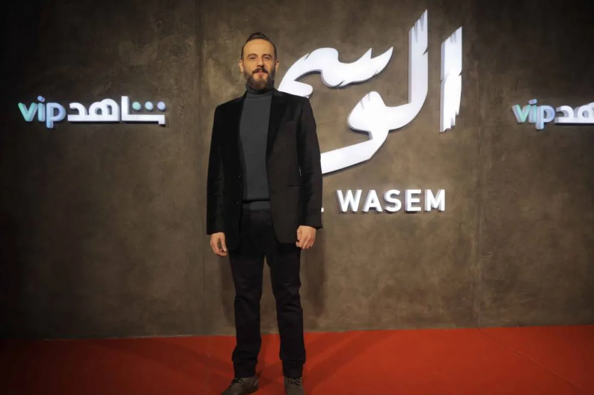  جابر جوخدار على السجادة الحمراء لاحتفالية الأمس لانطلاق مسلسل الوسم - الصورة من المسؤول الإعلامي لمجموعة الـmbc