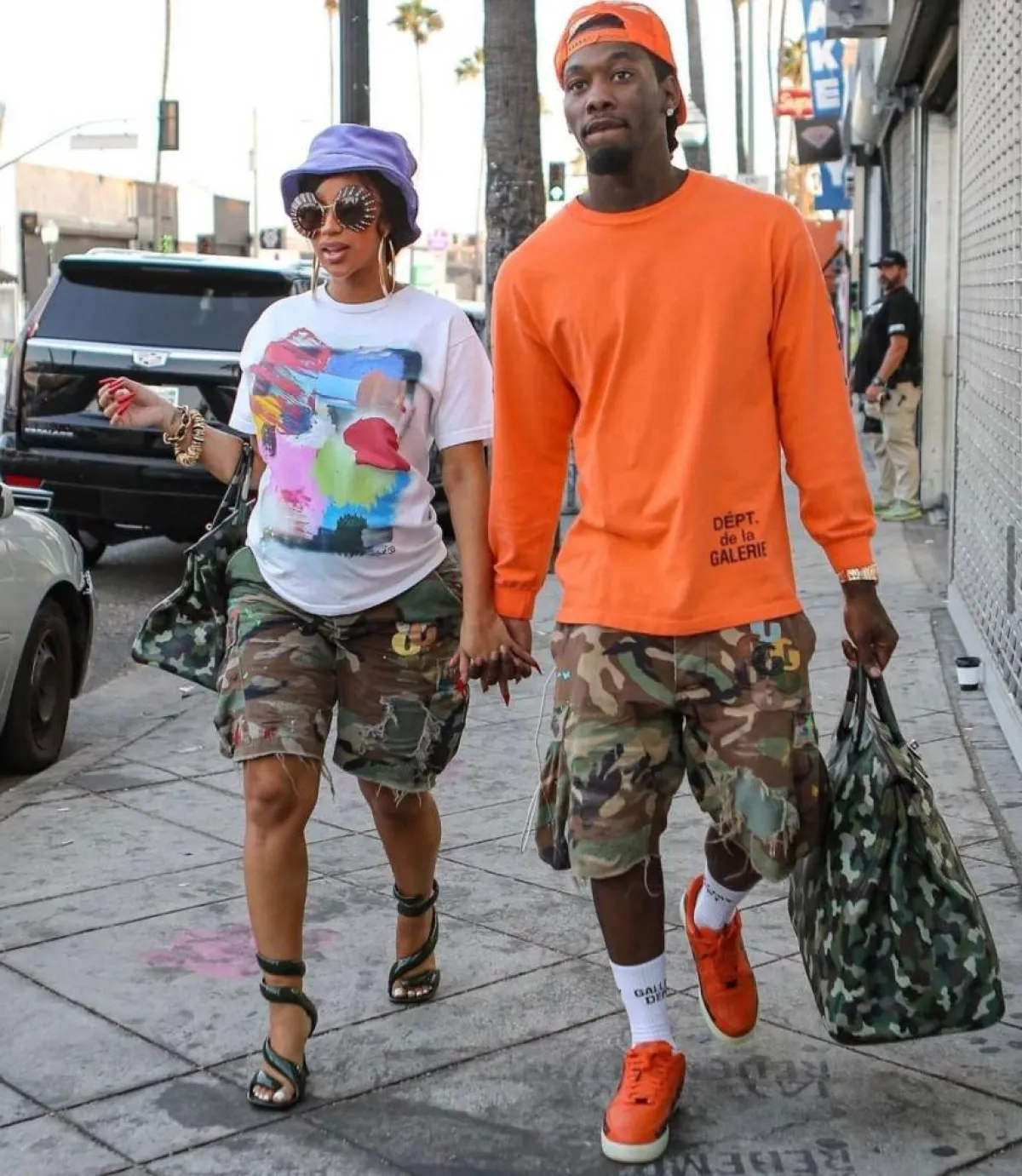 كاردي بي وزوجها أوفست- الصورة من حسابها في إنستغرام