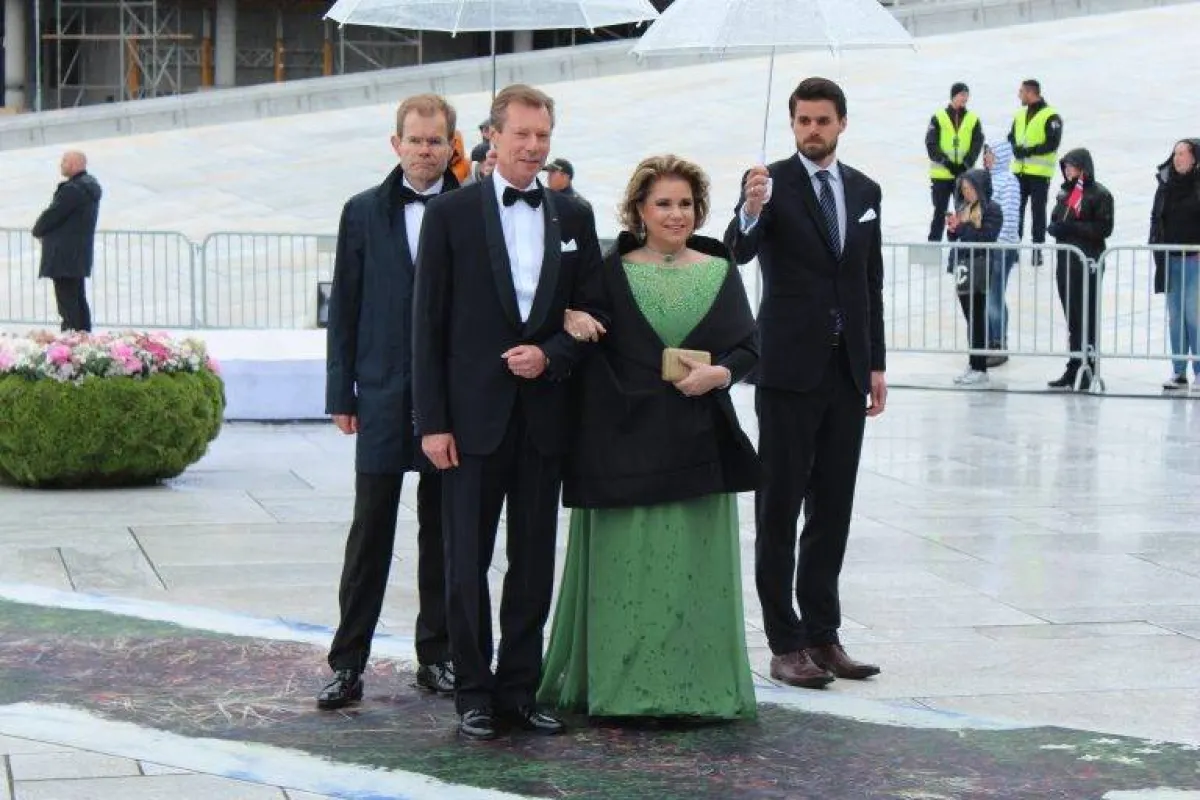 دوق لكسمبورج الأكبر هنري وماريا تريزا- الصورة من موقع Royal Central