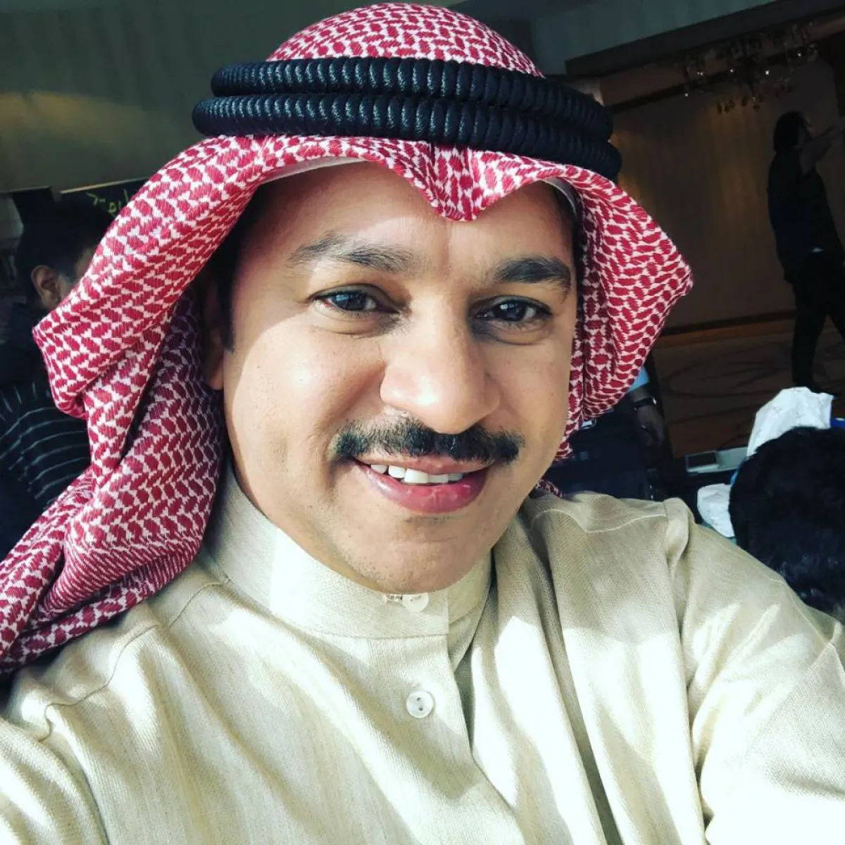 لقطة للفنان جاسم عباس - من حسابه في إنستغرام