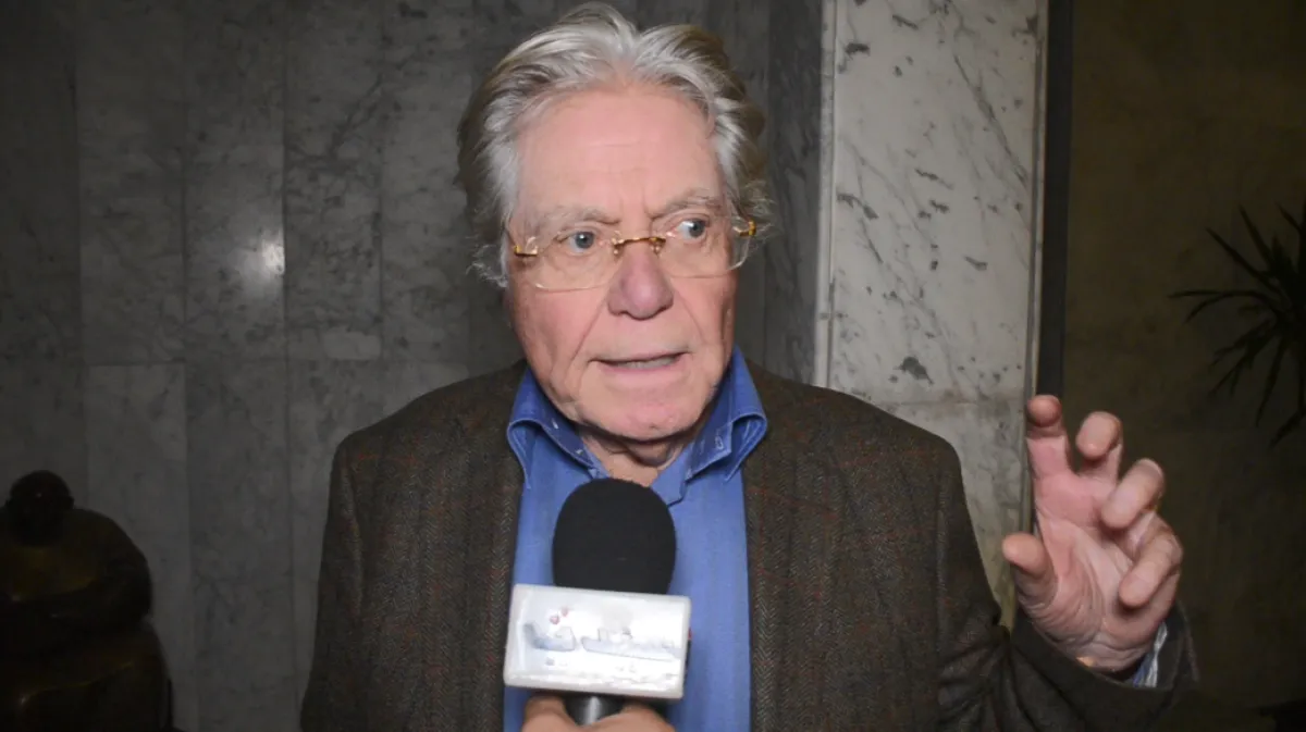 الفنان حسين فهمي خلال لقائه بكاميرا سيدتي - الصورة من خاصة بسيدتي