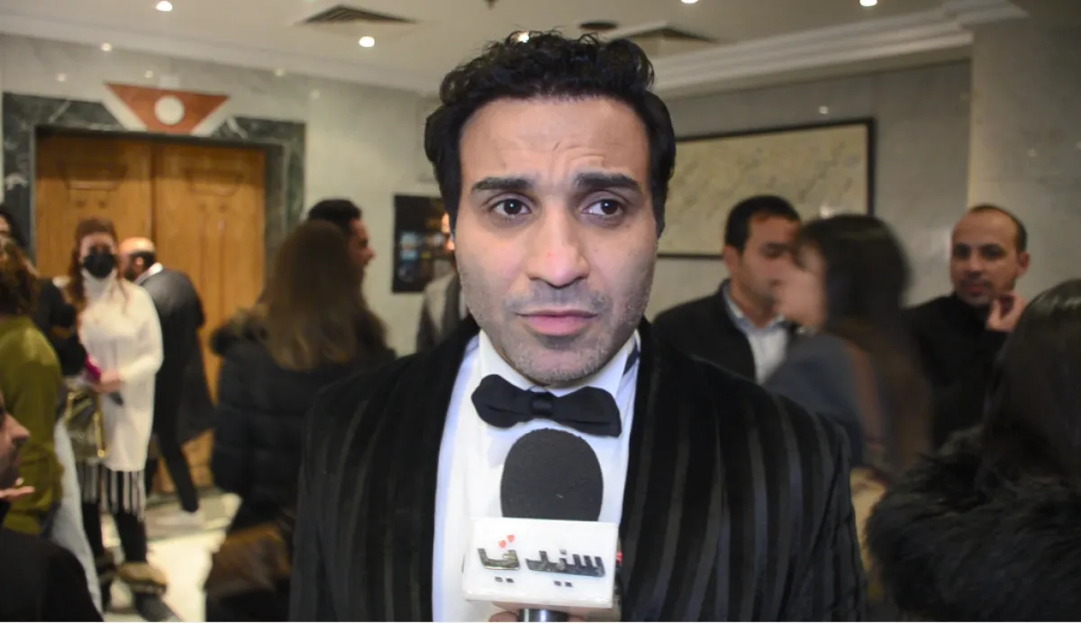 الفنان أحمد فهمي خلال لقائه بكاميرا سيدتي - الصورة خاصة بسيدتي